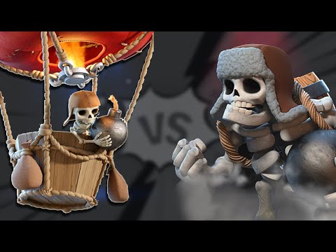 Clash Royale #Remontada  | Balloon VS Giant Skeleton || As usual Skeleton is better :D