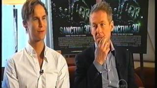 Richard Roxburgh, Rhys Wakefield - Sanctum Movie Interview - Sean Lynch video