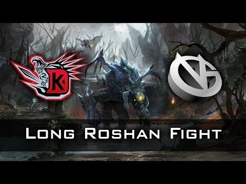 Long Roshan Fight | DK vs VG Dota 2 The Summit