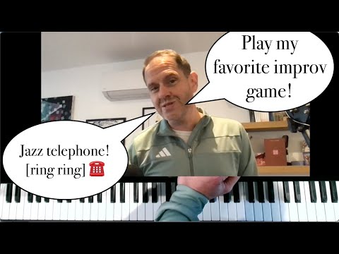 An Improv Game for Better Phrasing and Story Telling (learn how to play "Jazz Telephone")
