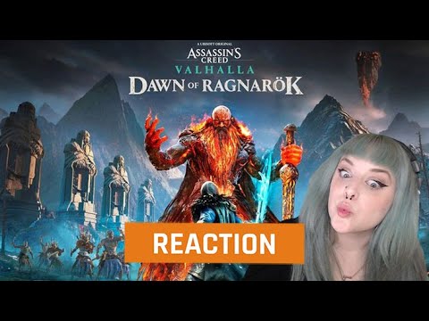 My reaction to the Assassin's Creed Valhalla Dawn of Ragnorok Cinematic Trailer | GAMEDAME REACTS