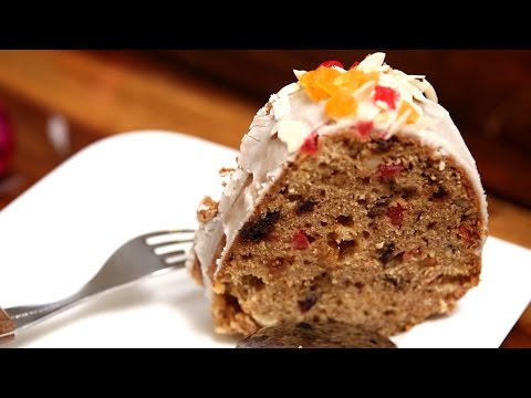 Homemade Fruit Cake | Easy Eggless Cake Recipe | Divine Taste With Anushruti