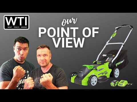 Greenworks G-MAX 40V Cordless Lawn Mower - WTI product video review