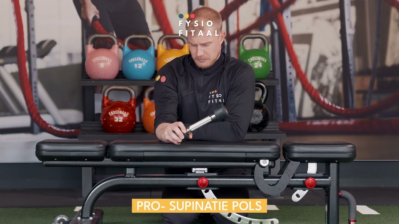 Video thumbnail: Pro/Supinatie Pols — instructievideo