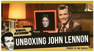 Unboxing John Lennon Power To The People 4LP Vinyl Boxset