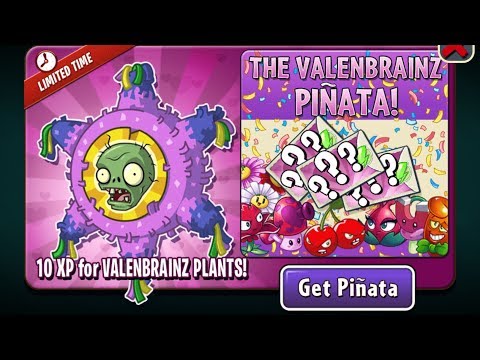 Plants vs. Zombies 2 / THE VALENBRAINZ / Piñata Party: 1-5 | No. #940