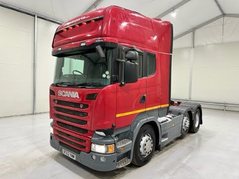 BT63 YMM - Scania R400 Midlift Topline Tractor Unit | Law Truck Centre UK