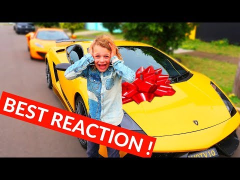 9 Year Old Son Finally Got His LAMBORGHINI |HIS DREAM CAME TRUE| NORRIS NUTS SURPRISE part 3 of 4