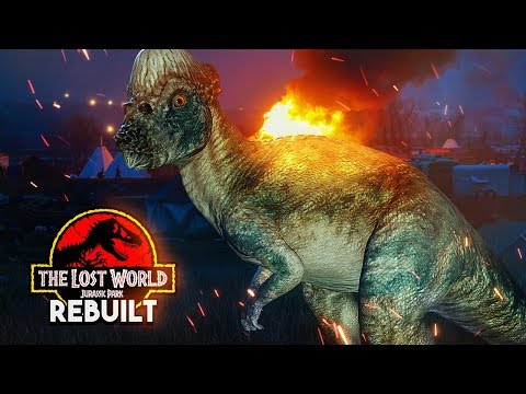 THE INGEN DINOSAUR CAMP! | The Lost World: Jurassic Park Rebuilt (Jurassic World: Evolution)