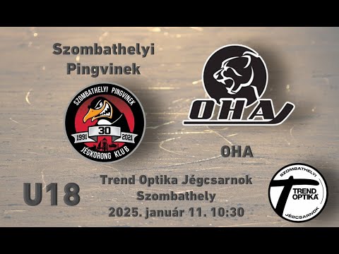 U18  Szombathelyi Pingvinek - OHA