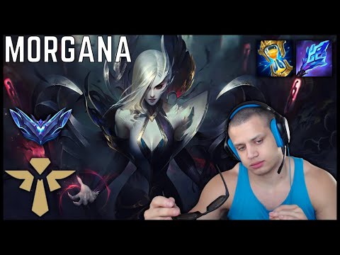 ⚡Tyler1 FLYING THROUGH DIAMOND | Morgana Support Gameplay | Support Challenge | Season 12 ᴴᴰ