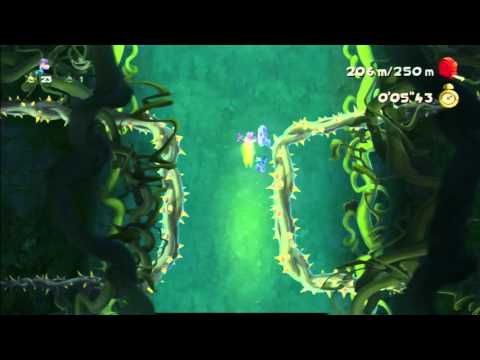 Rayman Legends Daily Challenge 28/4/16 - Pit speed, 6"23 (solo co-op)