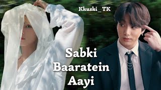 Sabki Baaratein Aayi ~ Taekook Hindi Song Mix FMV [Requested]