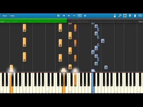 Genesis - Firth of Fifth Piano Tutorial - Complete Song Synthesia