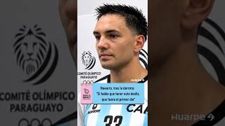 Navarro, tras la derrota: “Si había que tener este desliz, que fuera el primer día”