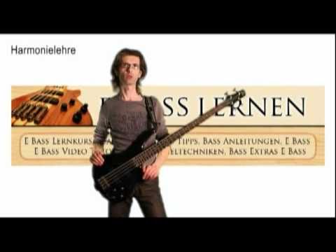 Bass Lernen, Bass Kurs - Harmonielehre