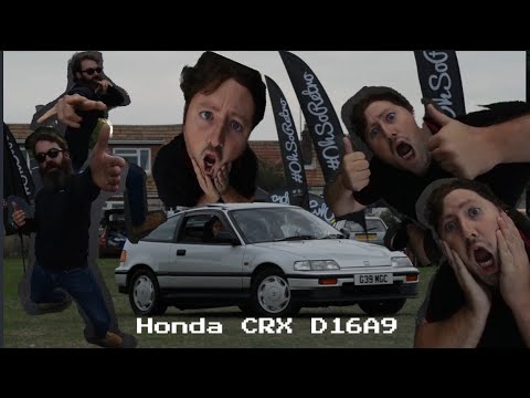 Thumbnail for Honda CRX 1.6 i16 D16A9 with @RoryRevs Interview POV Test Drive Insta360 X3 OhSoRetro by Honda CR-X, video, Car, vide