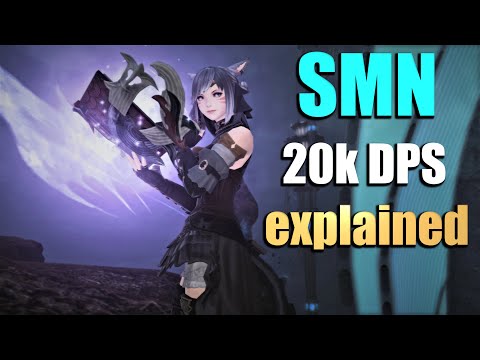 SMN/Summoner - 20k DPS Rotation explained (Ilvl 510)