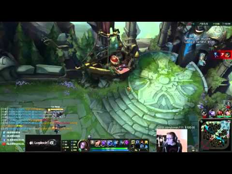 Bjergsen as Orianna vs Anivia Mid - 5.21