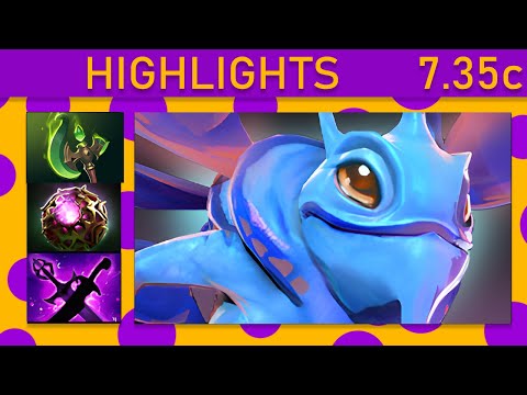 ⭐ New Patch 7.35c Puck 20+ Kills! Mid Highlights - Dota 2 Top MMR