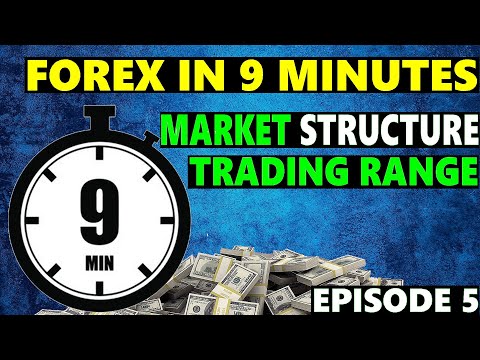 Identifying The Market Structure Trading Range - Forex In 9 Minutes - Ep. 5