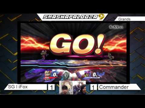 SmashaPalooza 9: Grand Finals - Commander (Fox) vs iFox (Captain Falcon)