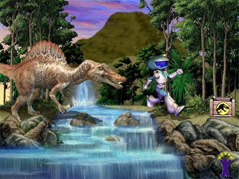 DINO DEFENDER PC GAME SPEEDRUN (LOTS OF FAILS)