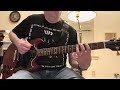 Fu Manchu/Black Flag-Six Pack-rhythm guitar cover