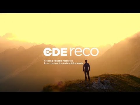 Introducing CDE Reco - Creating Valuable Resources From Construction & Demolition Waste