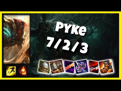 Pyke vs Braum NA Challenger SUPPORT (7/2/3) - v11.2