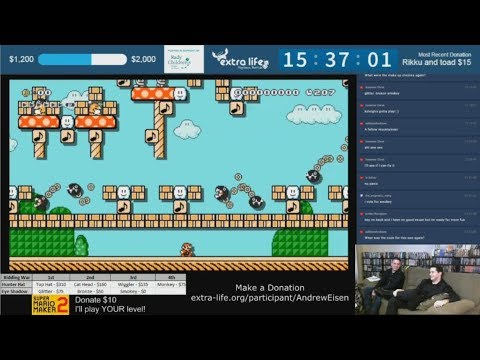 Extra Life 2019: Part 6 - Mario Maker Sing Along!