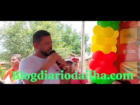 PEDRO DO ROSÁRIO (MA): Prefeito Toca Serra inaugura com o Ministro André Fufuca. POR LIMA K LIMA