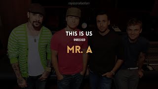 Backstreet Boys - Mr. A [LEGENDADO]