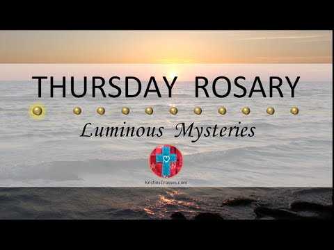 Thursday Rosary • Luminous Mysteries of the Rosary 💚 October 26, 2023 VIRTUAL ROSARY - MEDITATION