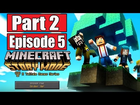Minecraft Story Mode Episode 5 Gameplay Walkthrough Part 2 - No Commentary FULL EPISODE