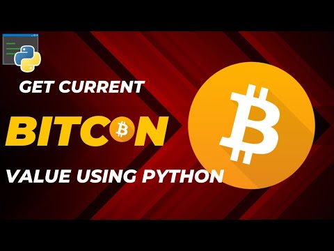 Get Bitcoin Value Using Python