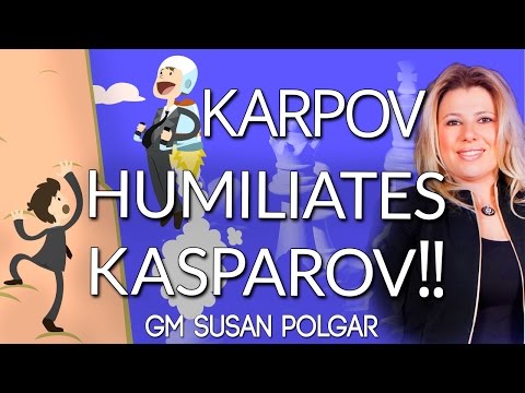 Anatoly Karpov HUMILIATES Kasparov with Quiet Positional Moves! - [Master Method]