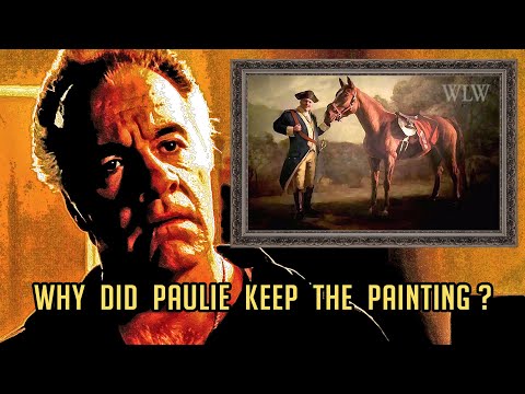 Why did Paulie Walnuts keep the Painting of Tony Soprano and Pie-O-My?