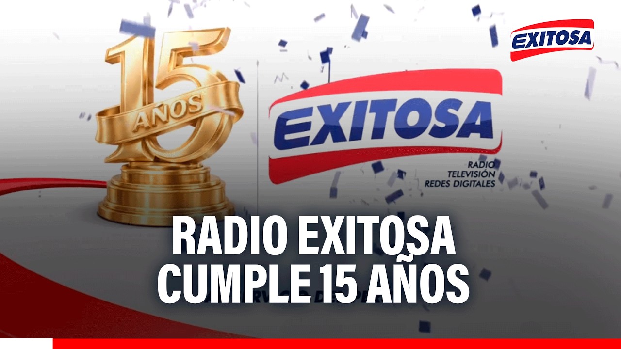 🔴🔵 Radio Exitosa cumple 15 años siendo la voz de los que no tienen voz