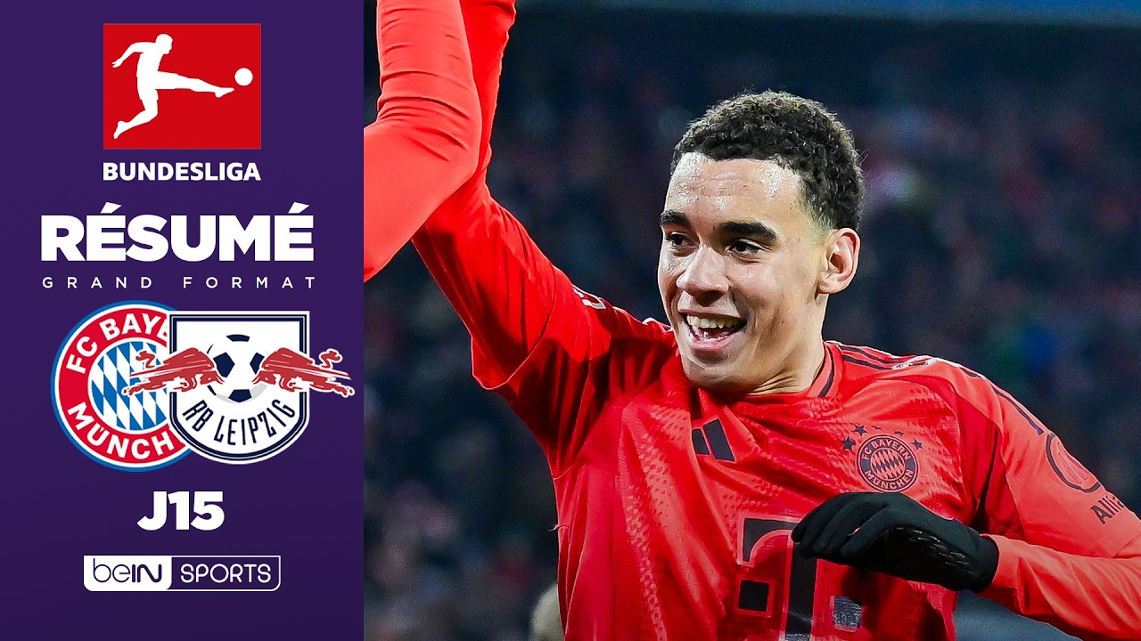 Résumé : MUSIALA et le BAYERN humilient LEIPZIG après un début de match FOU !