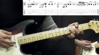 Jimi Hendrix - Highway Chile - Rock Guitar Lesson (w/Tabs)