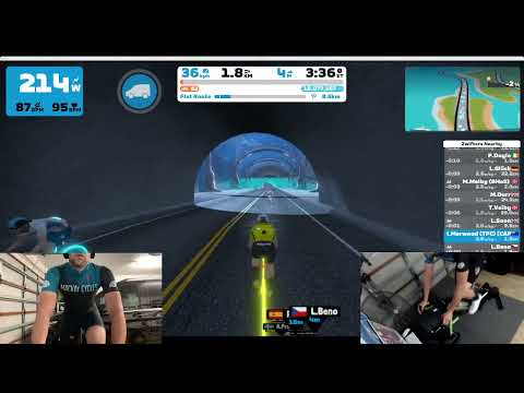 Zwift - ZADA Power Test in Watopia
