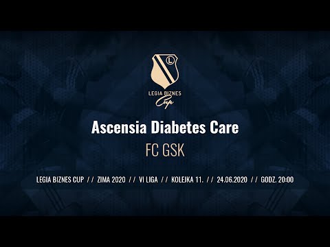 Skrót spotkania Ascensia Diabetes Care - FC GSK ( Legia Biznes Cup Zima 2020 )