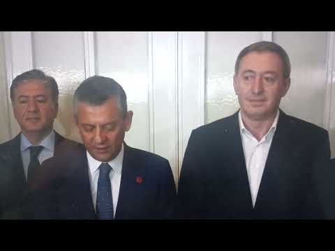 Özgür Özel, Mutlak Butlan Sonrası Ziyarete Gelen Tuncer Bakırhan İle Açıklama Yaptı. 