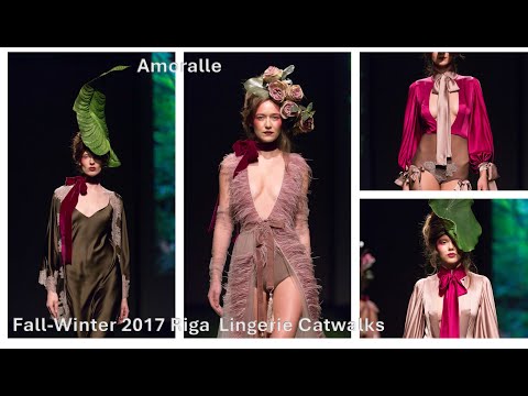 Fall-Winter 2017 Riga - Lingerie Catwalks - Amoralle @Black Diamond Fashion Design