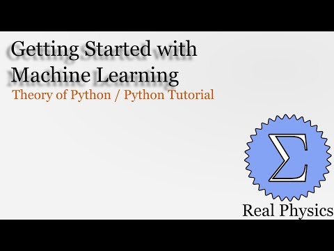 Getting Started with Machine Learning Theory of Python