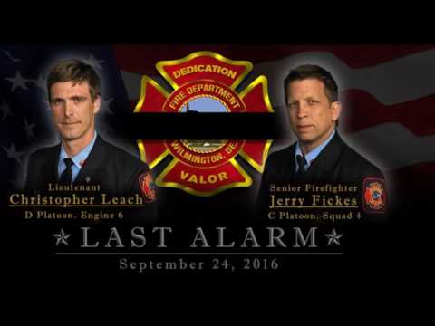 10/1/2016 Lt. Leach and FF. Fickes bells, last alarm and taps