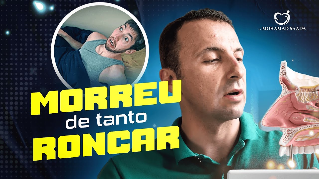ELE MORREU DE TANTO RONCAR
