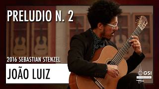 João Luiz performs his composition "Preludio N. 2" on a 2016 Sebastian Stenzel classical guitar