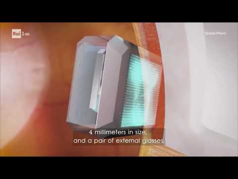 TV report- Nano Retina presentation on the Italian Rai channel